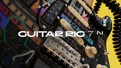 Native Instruments Guitar Rig 7 Pro garso ir efektų programinė įranga