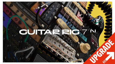 Native Instruments Guitar Rig 7 Upgrade LE programinės įrangos atnaujinimas