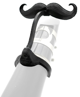 Brasstache Mustache Clip klarneto laikiklis  