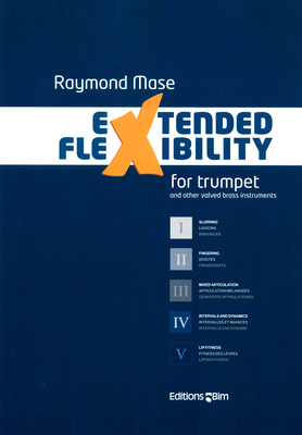 Editions Bim Extended Flexibility literatūra trimitui