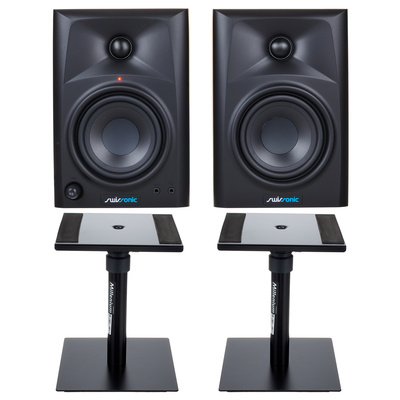 Swissonic A204BT Stand Set aktyvūs studijos monitoriai