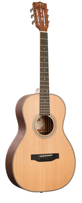 Kala Solid Cedar Top Parlor liaudiška akustinė gitara