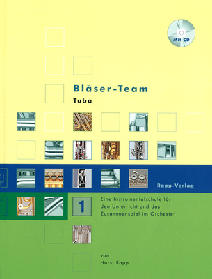 Horst Rapp Verlag Bläser-Team 1 Tuba mokomoji literatūra