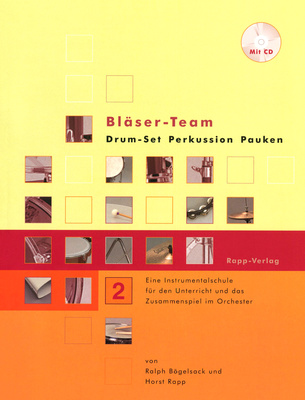 Horst Rapp Verlag Bläser-Team 2 mušamųjų mokomoji literatūra  