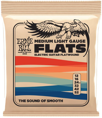 Ernie Ball Flats 2582 akustinės gitaros stygos