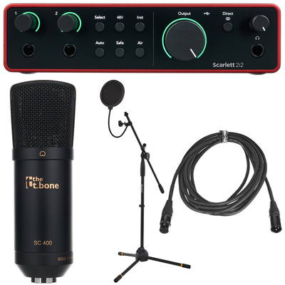 Focusrite Scarlett 2i2 4th Gen USB garso sąsaja
