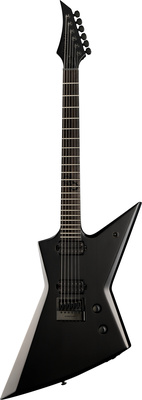 Solar Guitars E1.6SVART+ elektrinė sunkioji gitara  