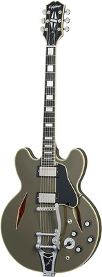 Epiphone Shinichi Ubukata ES-355 Olive pusiau akustinė gitara