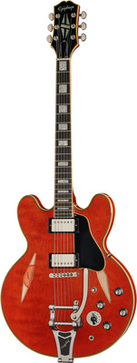 Epiphone Shinichi Ubukata ES-355 Cherry pusiau akustinė gitara  