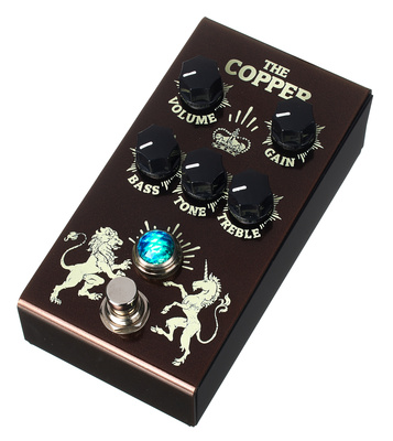 Victory Amplifiers V1 The Copper Overdrive distortion pedalas
