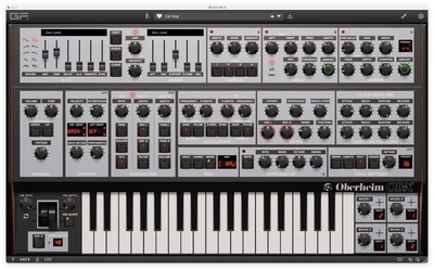 GForce OB-X virtualus instrumentas