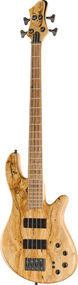 Franz Bassguitars Merak 4 Spalted Alder LTD 2024 keturstygė bosinė gitara