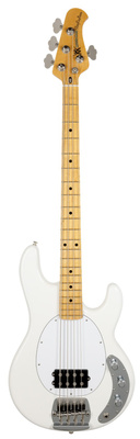 Music Man Retro 70s StingRay White MC keturstygė bosinė gitara