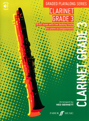 Faber Music Graded Playalong Clarinet dainų rinkinys klarnetui