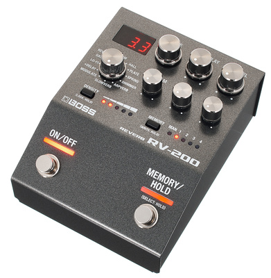 Boss RV-200 Reverb pedalas  