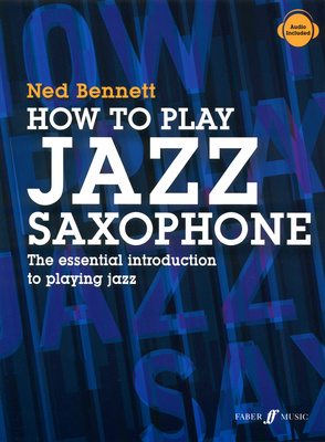 Faber Music How To Play Jazz Saxophone pažengusi saksofono literatūra