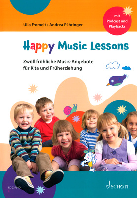 Schott Happy Music Lessons mokomoji muzikos medžiaga vaikams