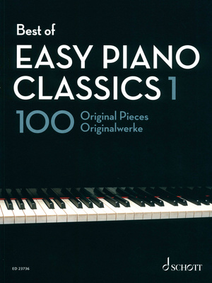 Schott Best of Easy Piano Classics 1 klasikinė fortepijono literatūra
