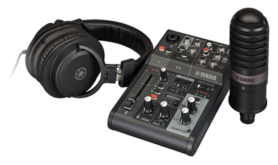 Yamaha AG 03 MK2 Live Stream Pack BK analoginis maišymo pultas