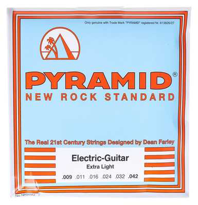 Pyramid NRS0942 Extra Light elektrinės gitaros stygų komplektas
