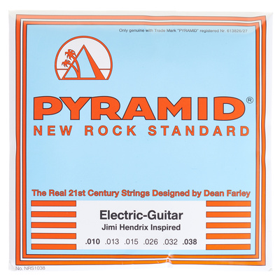 Pyramid NRS1038 Jimi Hendrix Inspired elektrinės gitaros stygos