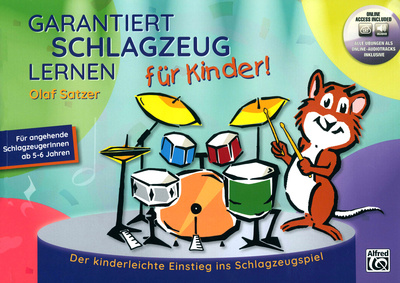 Alfred Music Publishing Garantiert Schlagzeug Kinder būgnų mokymo knyga
