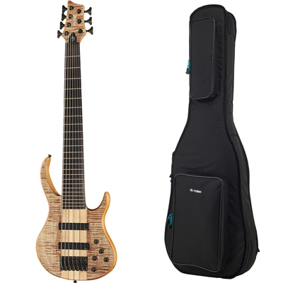 Harley Benton BZ-7000 II NT bosinė gitara komplektas