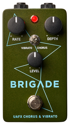 Universal Audio UAFX Brigade Chorus & Vibrato choruso ir vibrato pedalas