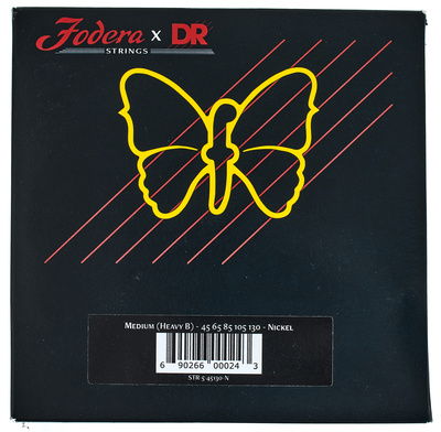 Fodera x DR 5-String Set M-Heavy B NI elektrinės bosinės gitaros stygos