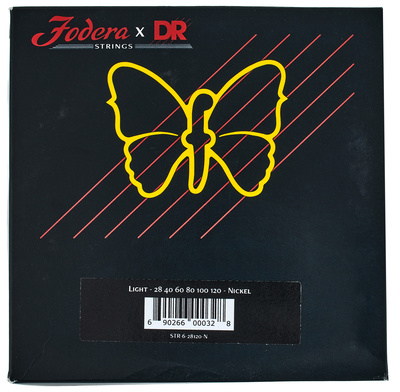 Fodera x DR 6-String Set Light Nickel 6-stygų elektrinės bosinės gitaros stygos