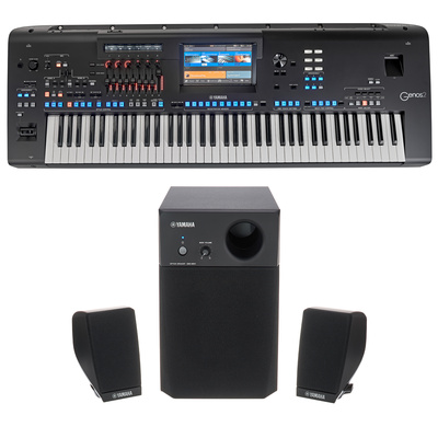Yamaha Genos 2 Speaker Bundle klavišinis instrumentas