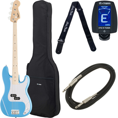 Squier Sonic Precision Califor 4-stygė p-bosinė gitara
