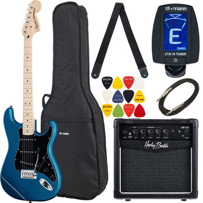 Squier Affinity Strat MN LPB elektrinės gitaros komplektas