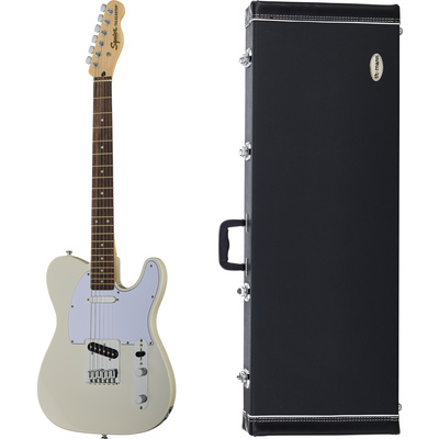 Squier Affinity Tele Olympic W elektrinė gitara Bundle