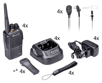 Midland G15 Pro Case Set 4 MA 31 radijo stotelė  