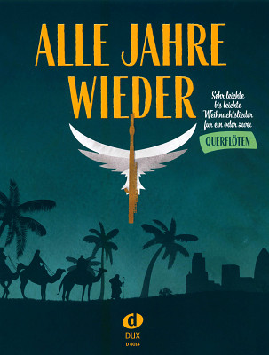 Edition Dux Alle Jahre wieder Flute dainų rinkinys fleitai