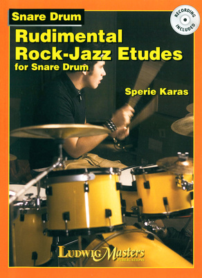 Ludwig Masters Publications Rudimental Rock-Jazz Etudes mušamųjų literatūra  