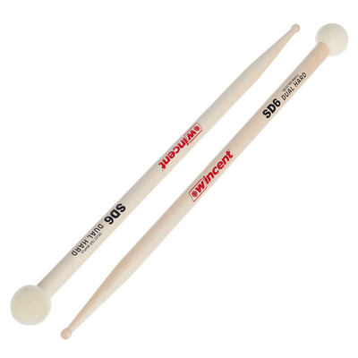 Wincent W-SD6 DualHard mušamieji mallet/plaktukai