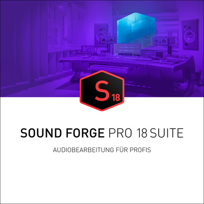 Magix Sound Forge Pro Suite įrašymo programinė įranga