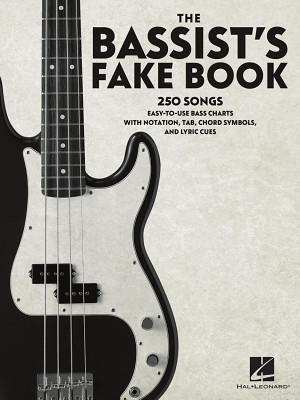 Hal Leonard The Bassist's Fake Book bosinė tabulatūra