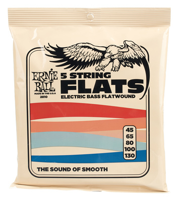 Ernie Ball 2810 Custom Gauge plokščios elektrinės bosinės gitaros stygos