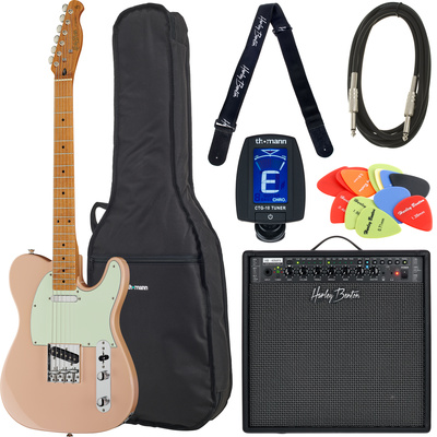 Harley Benton TE-62CC SP elektrinės gitaros komplektas