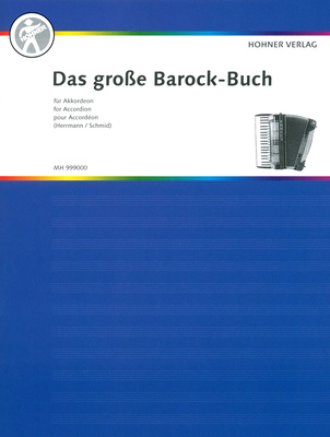 Hohner Große Barockbuch akordeono natų knyga  