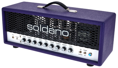 Soldano SLO 100 Purple Head lempinis gitarų stiprintuvo galva