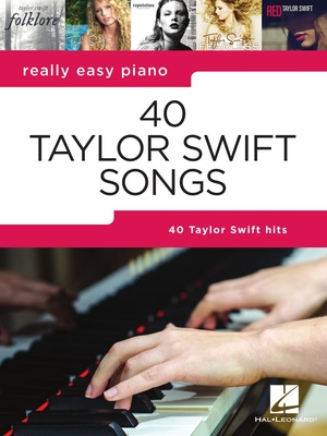 Hal Leonard Really Easy Piano Taylor Swift pianinų dainų knyga
