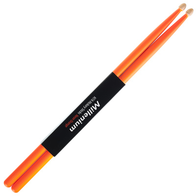 Millenium H7A Hickory Sticks Neon Orange būgnų lazdelės