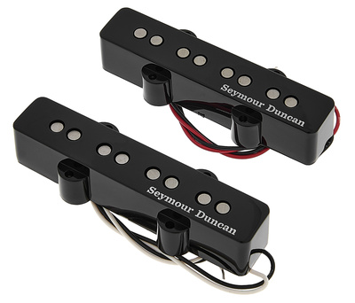 Seymour Duncan Jazz Bass Pickup Set bosinės gitaros garso nuėmėjų komplektas - Juodas
