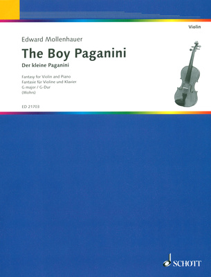 Schott Der kleine Paganini klasikinės smuiko natos