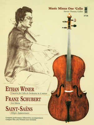 Music Minus One Winer Schubert Saint-Saëns VC violončelės literatūra