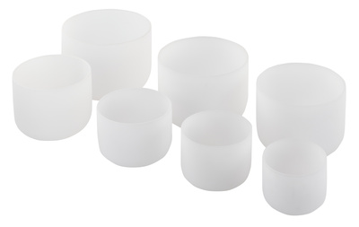 Thomann Crystal Bowl CF Set 432Hz 8-14 kristalofonas
